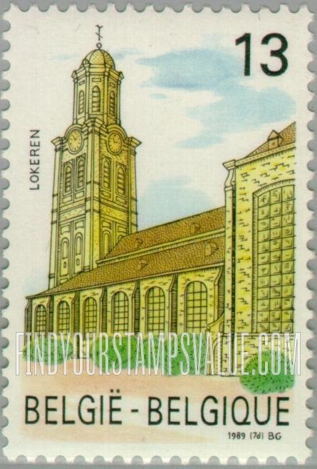 FindYourStampsValue: Tourism: St. Laurentius’s Church, Lokeren
