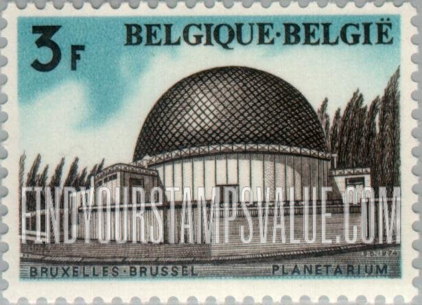 FindYourStampsValue: Planetarium, Brussels