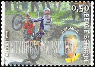 FindYourStampsValue: Champion Motocross Riders: Joel Smets