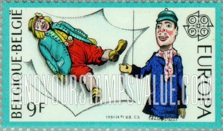 FindYourStampsValue: Tchantchès and Op-Signoorke, Puppets