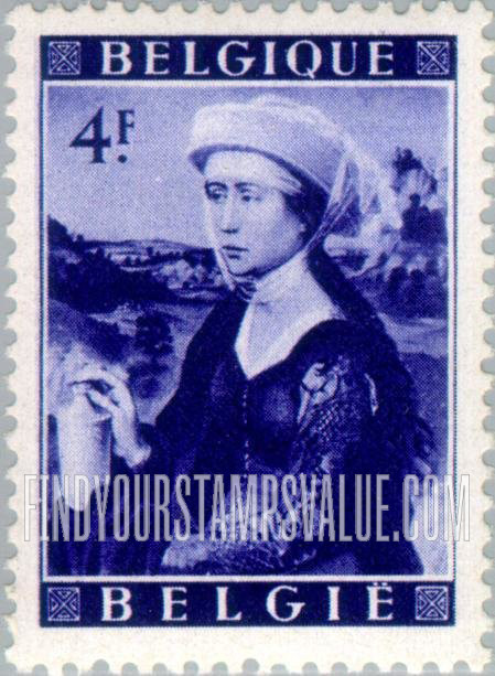 FindYourStampsValue: Semi-Postal, Rogier van der Weyden Paintings: Mary Magdalene