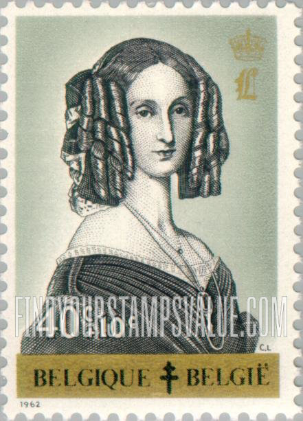 FindYourStampsValue: Semi-Postal: Queen Louise-Marie, “L”