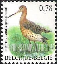 FindYourStampsValue: Bird: Barge à queue noire