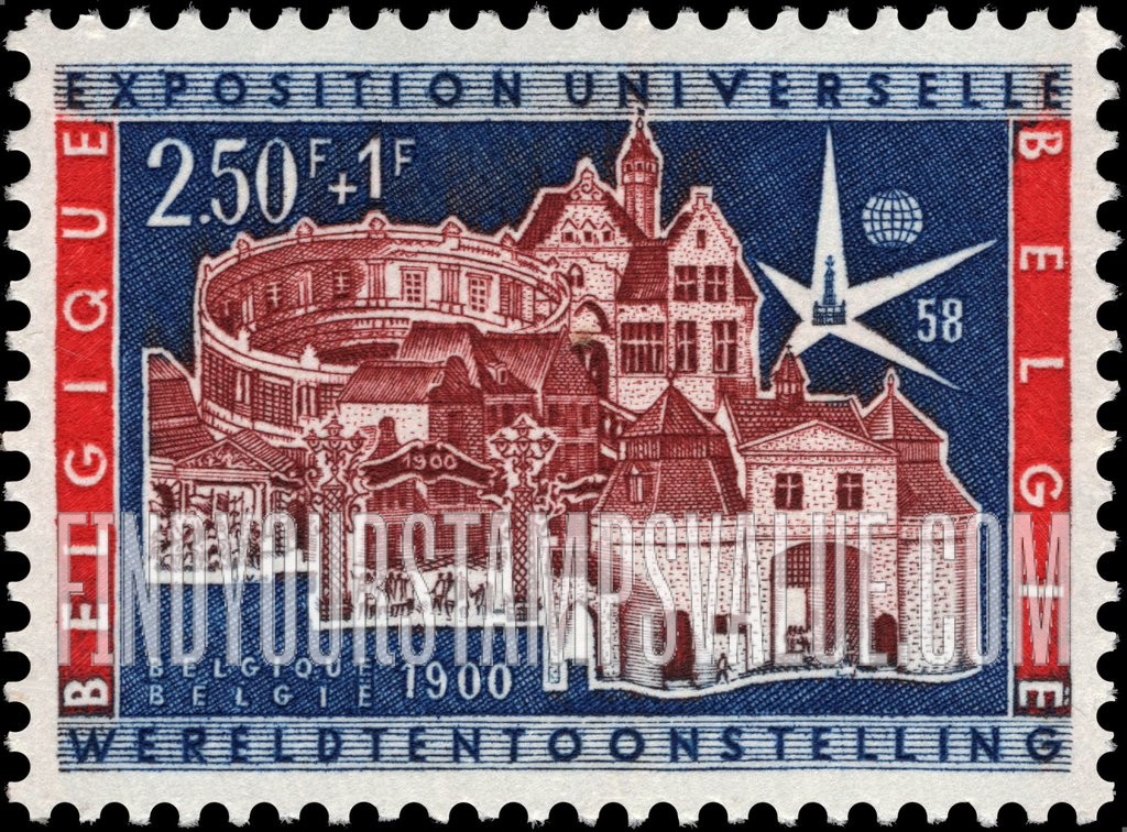 FindYourStampsValue: Semi-Postal: Belgium 1900