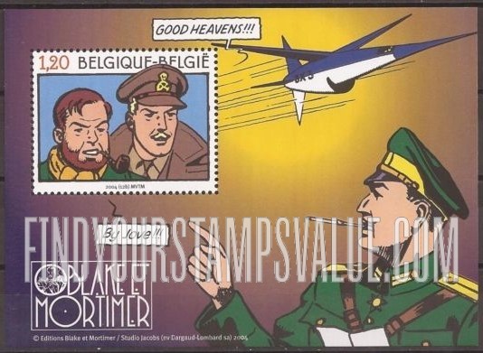 FindYourStampsValue: Blake and Mortimer, by Jacobs