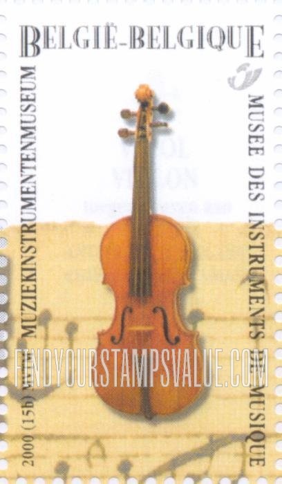 FindYourStampsValue: Opening of Musical Instrument Museum, Brussels: Violin