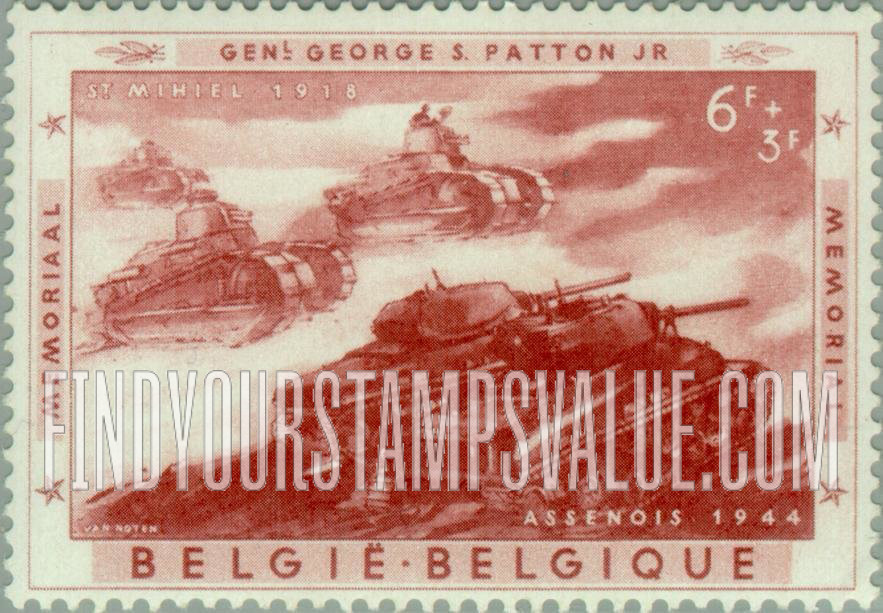 FindYourStampsValue: Semi-Postal: Tanks of 1918 and 1944