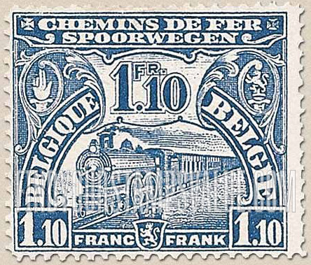 FindYourStampsValue: Parcel Post and Railway: Locomotive