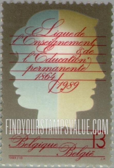 FindYourStampsValue: Education League, 125th Anniversary