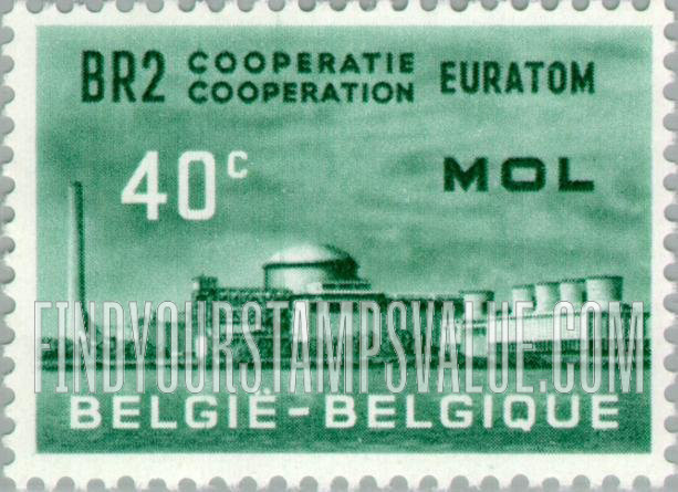 FindYourStampsValue: Atomic Reactor Plant, BR2, Mol