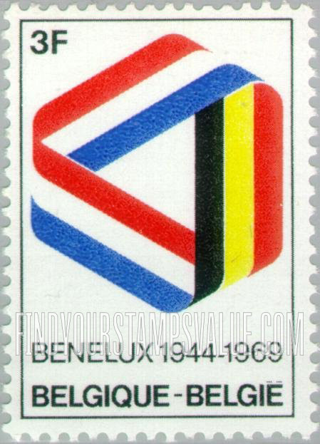 FindYourStampsValue: Ribbon in Benelux Colors
