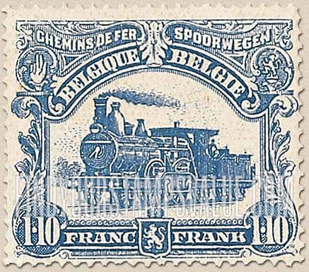 FindYourStampsValue: Parcel Post and Railway: Locomotive