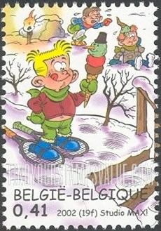 FindYourStampsValue: Christmas: Boy with ice cream cone