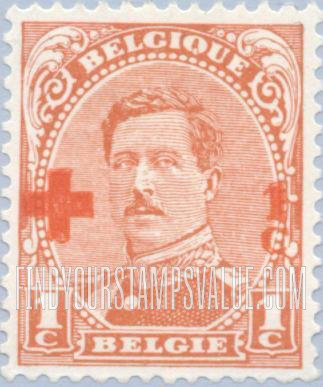 FindYourStampsValue: Semi-Postal: Albert I