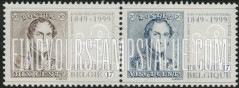 FindYourStampsValue: First Belgian Postage Stamps, 150th Anniversary: King Leopold I