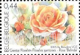 FindYourStampsValue: Rose Varieties: Belinda