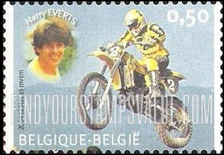 FindYourStampsValue: Champion Motocross Riders: Harry Everts