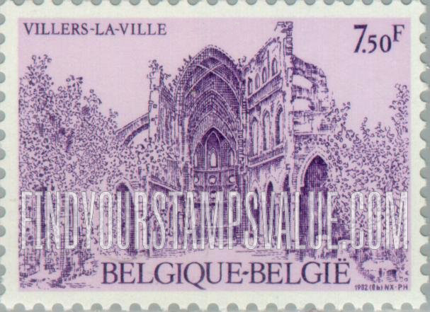 FindYourStampsValue: Tourism: Villers-la-Ville Abbey ruins