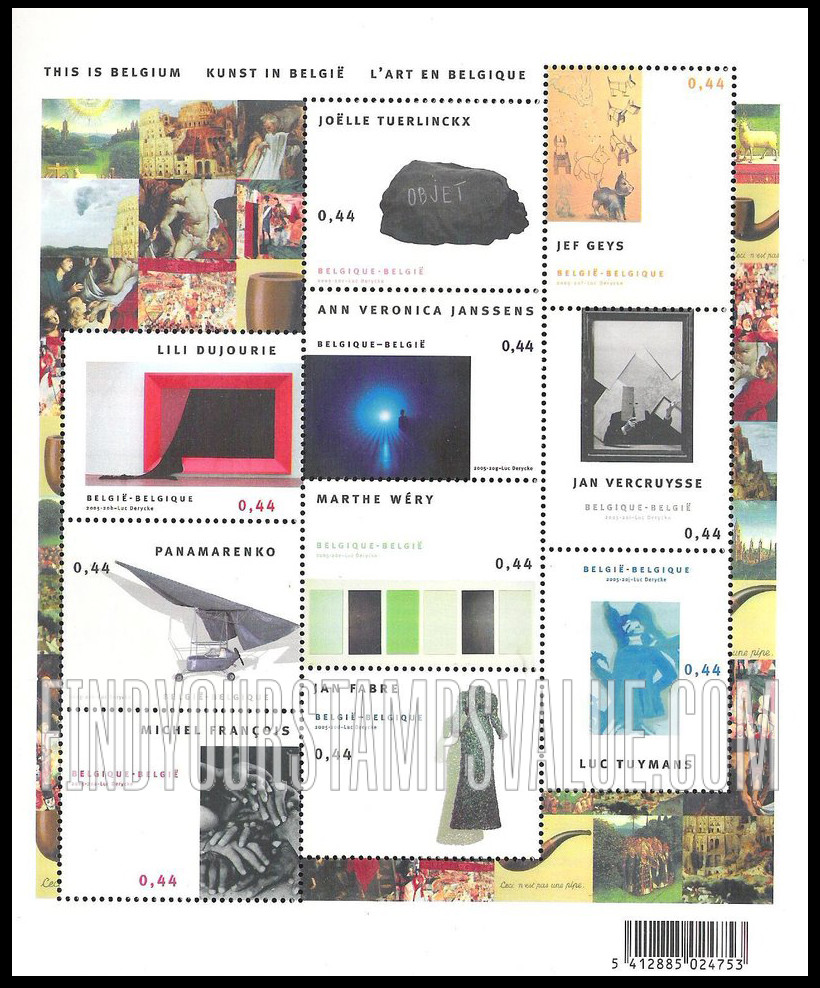 FindYourStampsValue: Contemporary Art