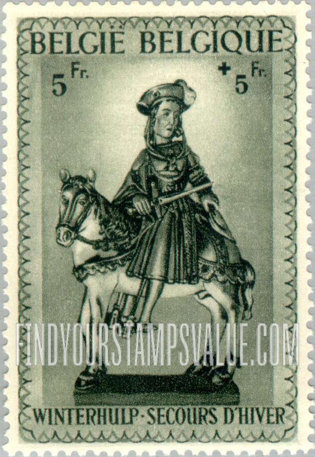 FindYourStampsValue: Semi-Postal: St. Martin’s Church, Saint-Trond