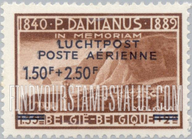 FindYourStampsValue: Air Post Semi-Postal: Leper Colony, Molokai Island, Hawaii