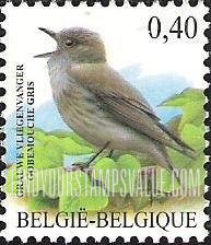 FindYourStampsValue: Bird: Gobemouche gris