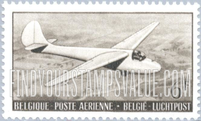 FindYourStampsValue: Air Post: Glider