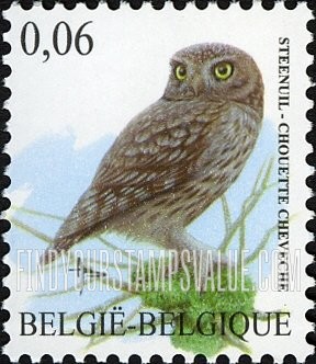 FindYourStampsValue: Bird: Chouette cheveche