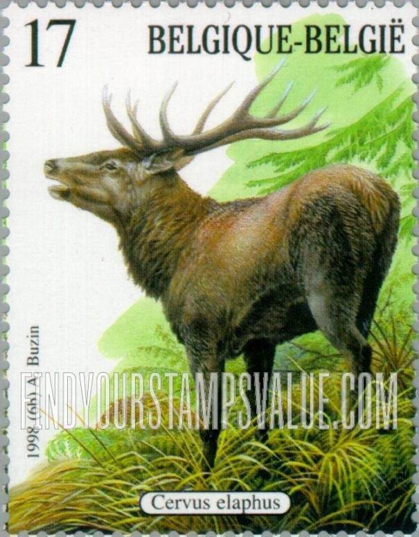FindYourStampsValue: Wildlife: Cervus elaphus