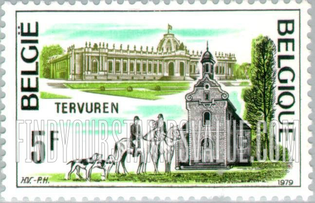 FindYourStampsValue: Tourism: Royal Museum of Central Africa, Tervuren