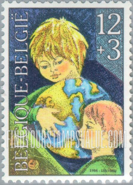 FindYourStampsValue: Semi-Postal: Siblings