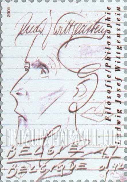 FindYourStampsValue: The 20th Century: Ludwig Josef Wittgenstein, philosopher