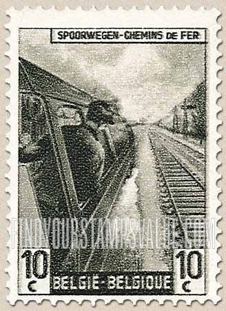 FindYourStampsValue: Parcel Post and Railway: Engineer at Throttle