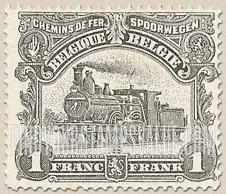 FindYourStampsValue: Parcel Post and Railway: Locomotive