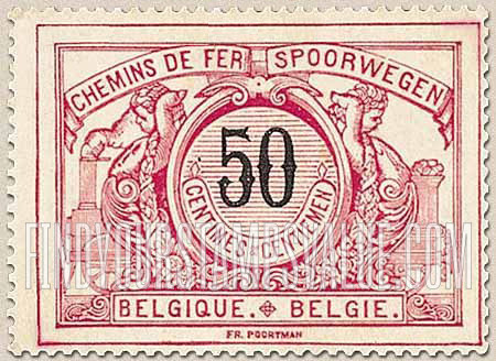 FindYourStampsValue: Parcel Post and Railway: Numeral