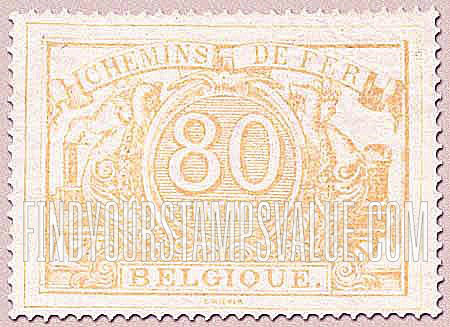 FindYourStampsValue: Parcel Post and Railway: Numeral