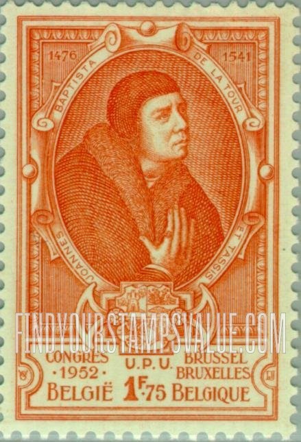 FindYourStampsValue: Jean-Baptiste of Thurn & Taxis