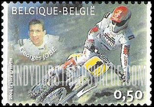 FindYourStampsValue: Champion Motocross Riders: Georges Jobe