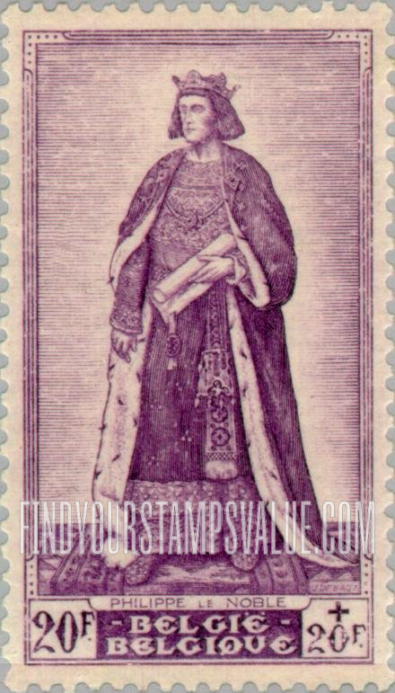 FindYourStampsValue: Semi-Postal: Philip the Noble