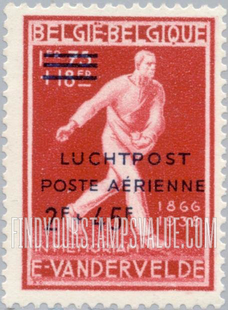 FindYourStampsValue: Air Post Semi-Postal: Sower