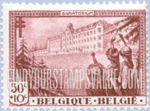 FindYourStampsValue: Semi-Postal: Sanatorium at Waterloo