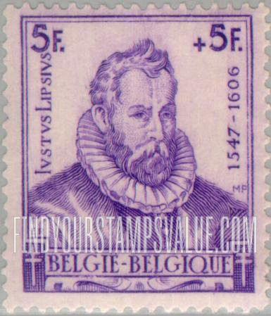 FindYourStampsValue: Semi-Postal: Justus Lipsius