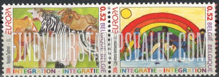 FindYourStampsValue: Europa, Children’s drawings: Illustration reduced