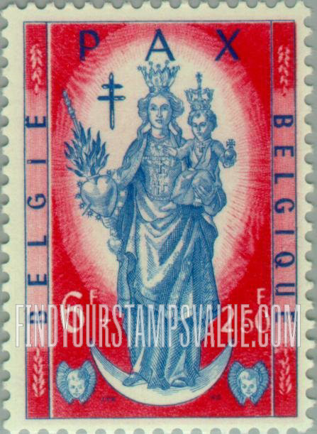 FindYourStampsValue: Semi-Postal, Legends: Our Lady of Peace and “Pax”