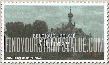 FindYourStampsValue: Castles: Chimay
