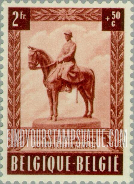 FindYourStampsValue: Semi-Postal: King Albert I Statue