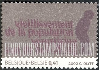 FindYourStampsValue: The 20th Century: Aging of the population (vieillissement de la population)