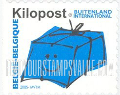 FindYourStampsValue: Parcel Post and Railway: Kilopost