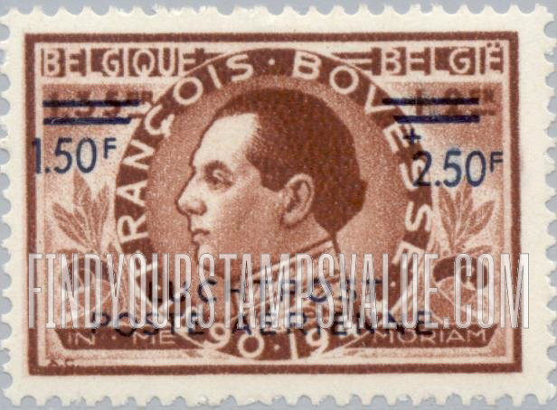 FindYourStampsValue: Air Post Semi-Postal: François Bovesse