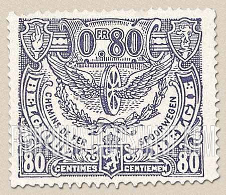 FindYourStampsValue: Parcel Post and Railway: Winged Wheel
